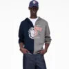 Sudadera con capucha y cremallera A.P.C. X Marc Jacobs Split Crest