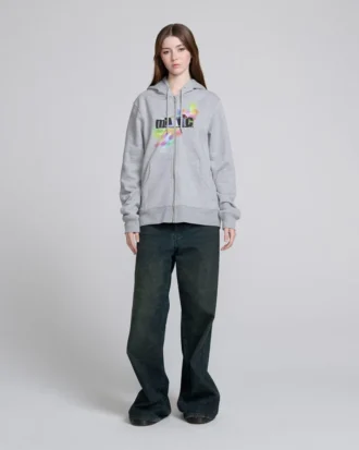Sudadera con capucha y cremallera Angry For Love