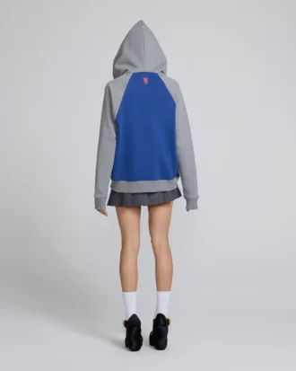 Sudadera con capucha y cremallera David Rappeneau