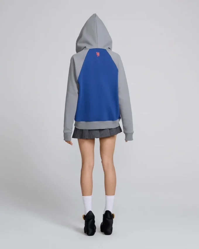 Sudadera con capucha y cremallera David Rappeneau