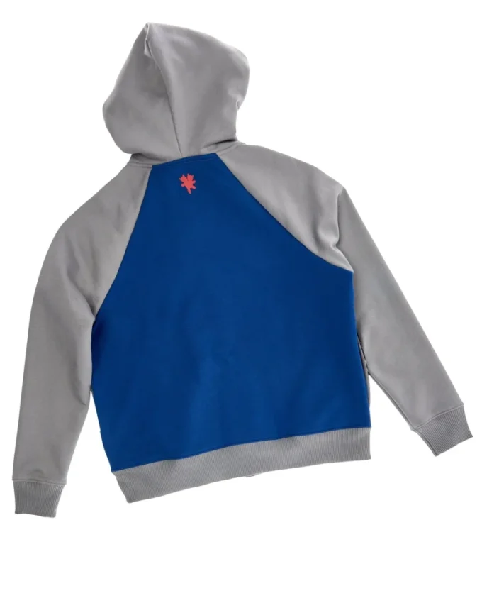 Sudadera con capucha y cremallera David Rappeneau