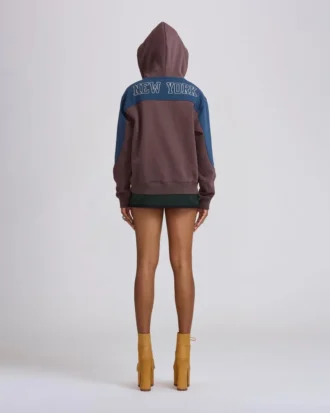 Sudadera con capucha y cremallera Ice Studios Moto Panel