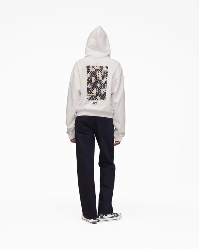 Sudadera con capucha y cremallera Patchwork Dice de Derrick Adams X Marc Jacobs Sudadera con capucha y cremallera Patchwork Dice de Derrick Adams X Marc Jacobs