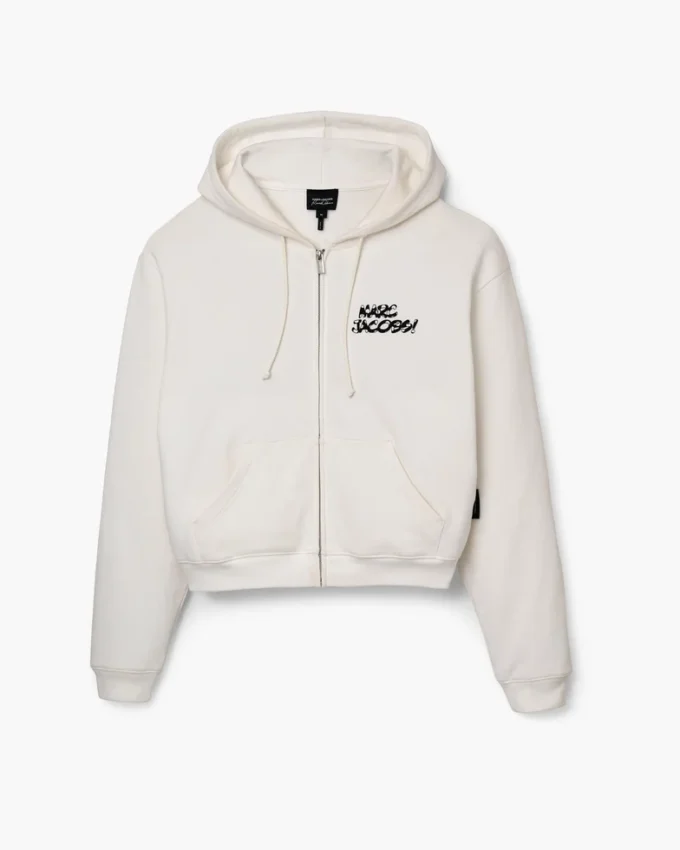 Sudadera con capucha y cremallera Patchwork Dice de Derrick Adams X Marc Jacobs Sudadera con capucha y cremallera Patchwork Dice de Derrick Adams X Marc Jacobs