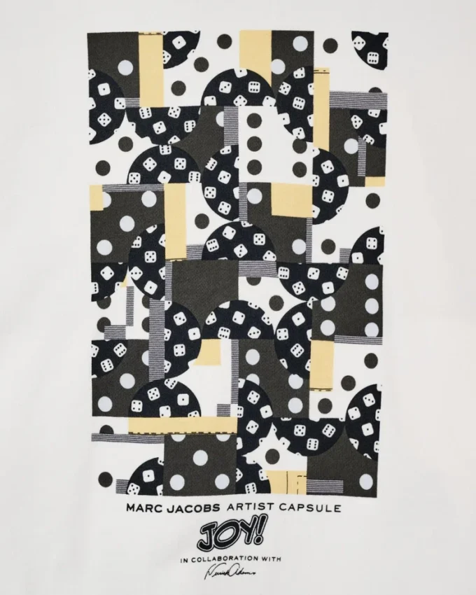 Sudadera con capucha y cremallera Patchwork Dice de Derrick Adams X Marc Jacobs Sudadera con capucha y cremallera Patchwork Dice de Derrick Adams X Marc Jacobs