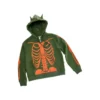 Sudadera con capucha y cremallera Skeleton