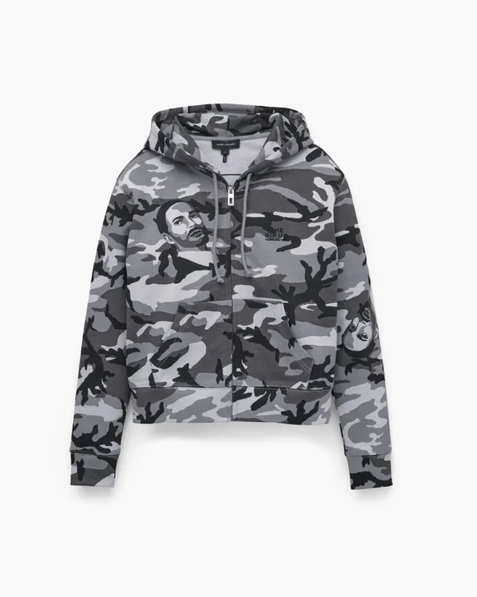 Sudadera con cremallera Marc Camo Sudadera con cremallera Marc Camo