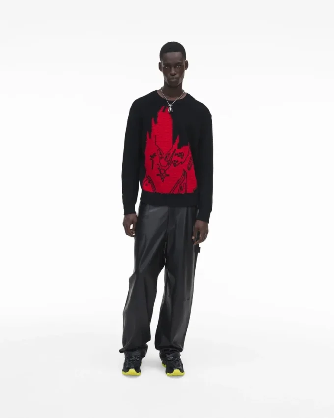 Suéter de cuello redondo Futura X Marc Jacobs