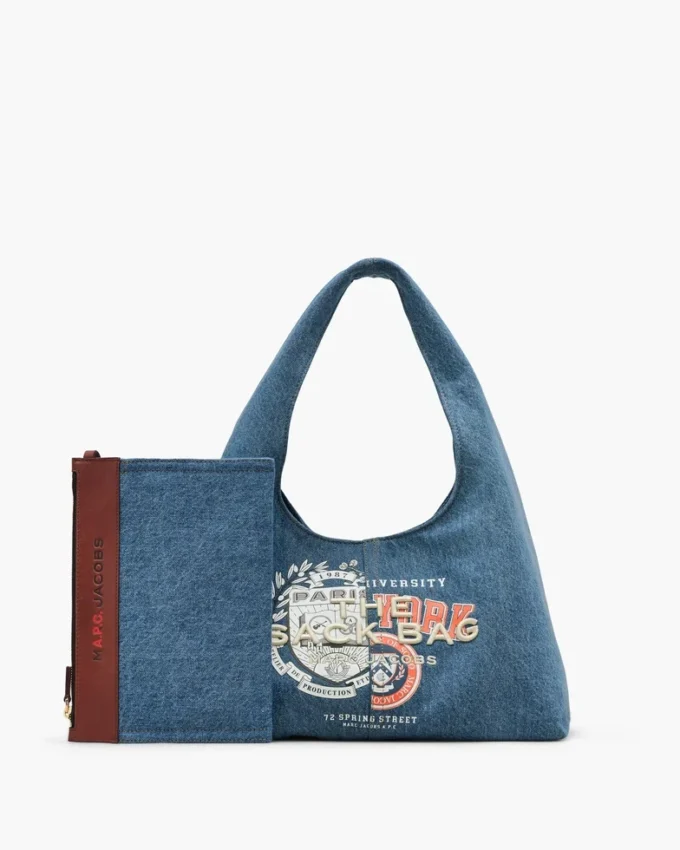 The A.P.C. X Marc Jacobs Denim Sack Bag The A.P.C. X Marc Jacobs Denim Sack Bag