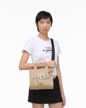 The Daisy Doodle Tote Bag pequeño de lona The Daisy Doodle Tote Bag pequeño de lona
