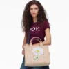 The Daisy Script Tote Bag mediano de lona The Daisy Script Tote Bag mediano de lona