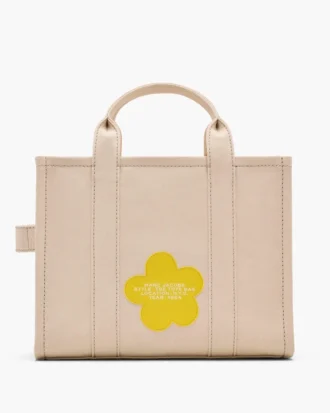 The Daisy Script Tote Bag mediano de lona