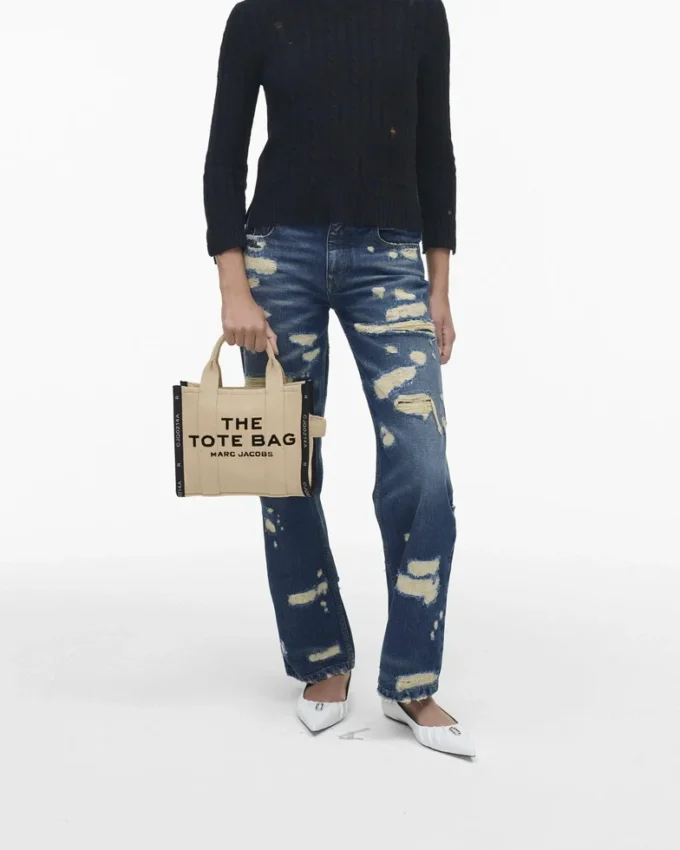 The Jacquard Tote Bag small