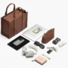 The Medium Tote Bag of leather The Medium Tote Bag of leather