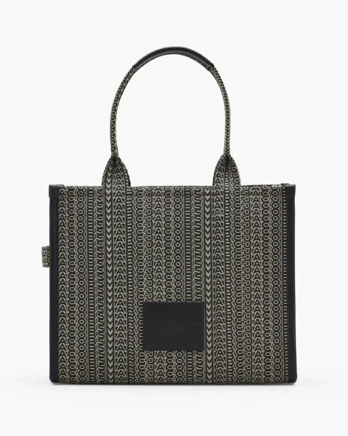 The Monogram Jacquard Large Tote Bag The Monogram Jacquard Large Tote Bag