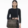 The Monogram Jacquard Medium Tote Bag