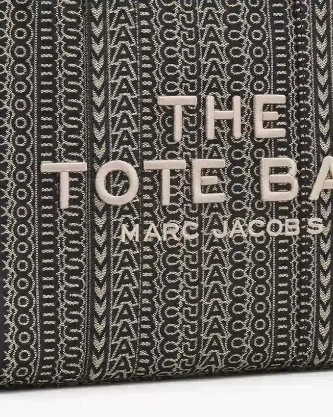 The Monogram Jacquard Medium Tote Bag