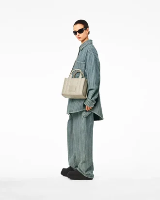 The Monogram Leather Small Tote Bag