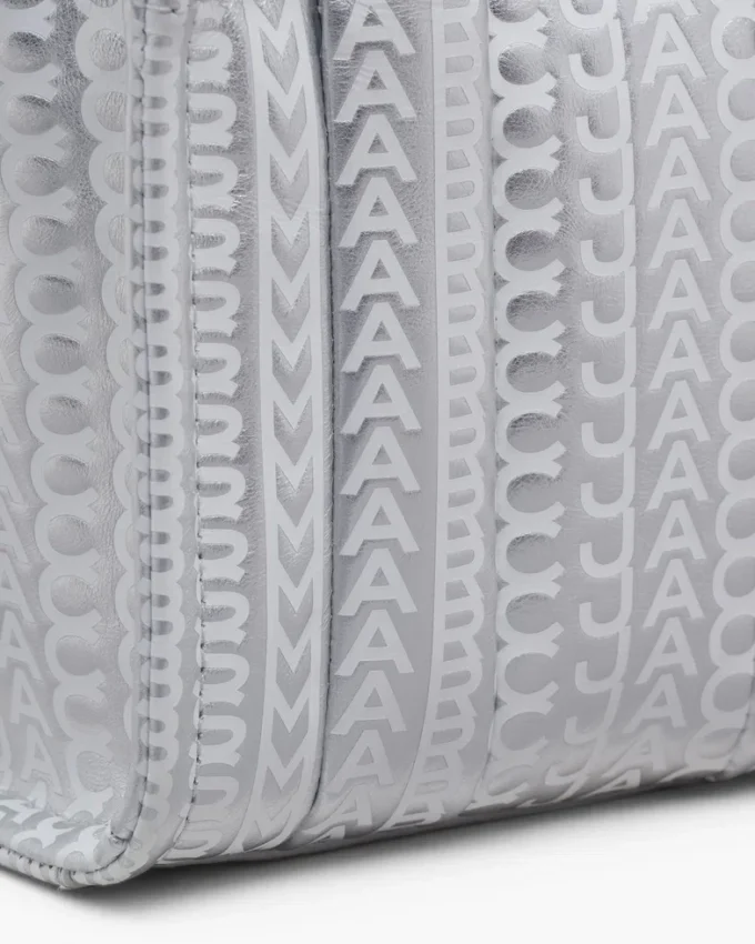 The Monogram Metallic Tote Bag The Monogram Metallic Tote Bag