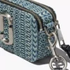 The Snapshot bag of washed denim with Monogram The Snapshot bag of washed denim with Monogram