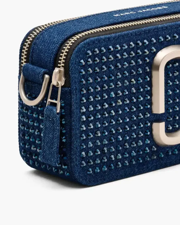 The Snapshot de denim con cristales The Snapshot de denim con cristales