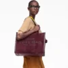 The Suede Tote Bag The Suede Tote Bag