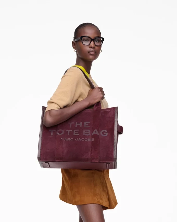The Suede Tote Bag The Suede Tote Bag