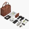 The Suede Tote Bag The Suede Tote Bag