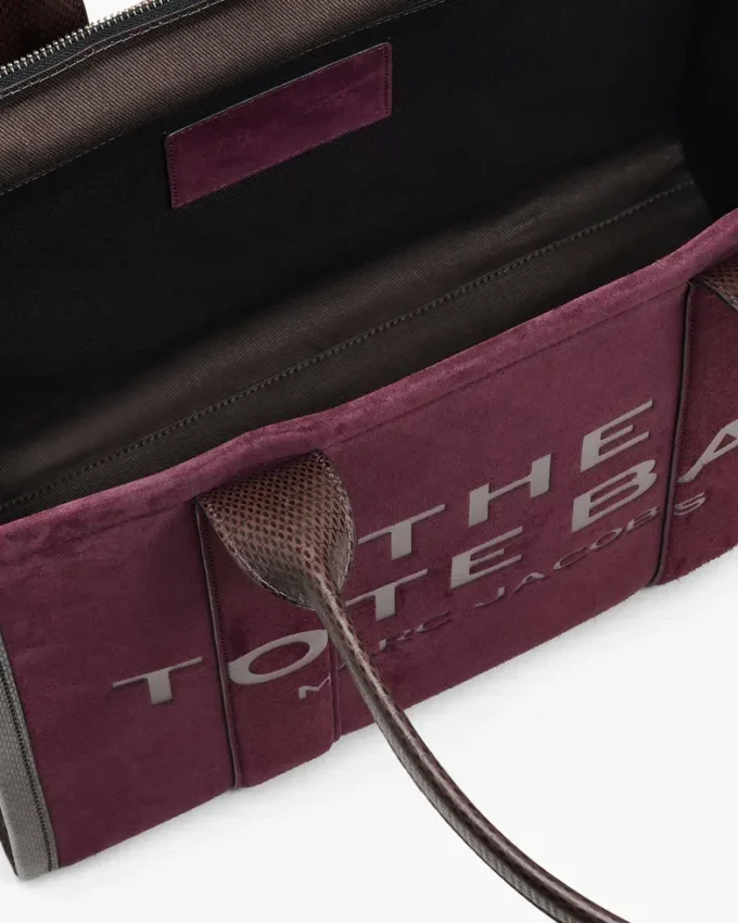 The Suede Tote Bag The Suede Tote Bag