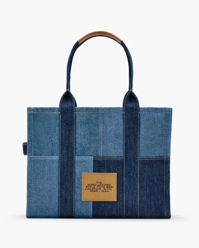 The Tote Bag grande de denim The Tote Bag grande de denim