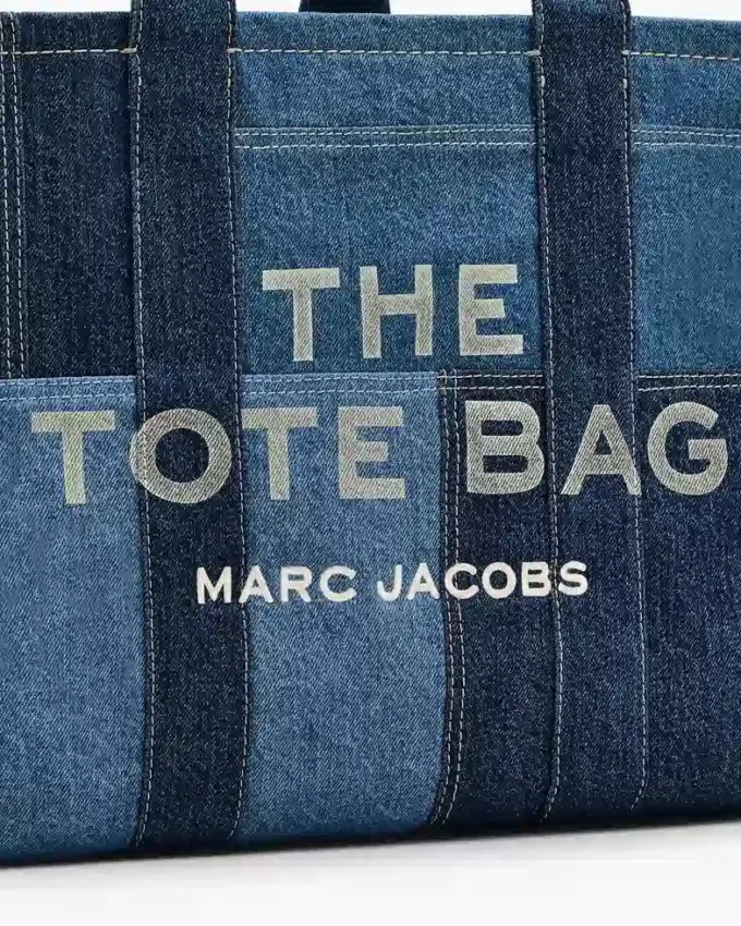 The Tote Bag grande de denim The Tote Bag grande de denim
