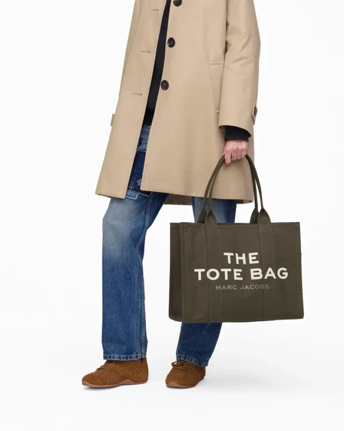 The Tote Bag grande de lona