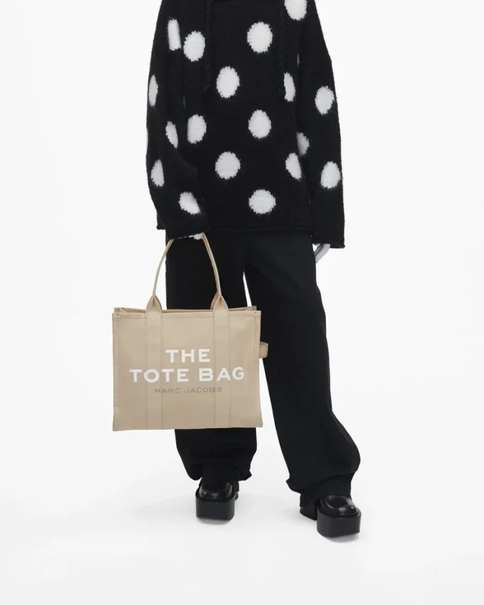 The Tote Bag grande de lona