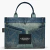 The Tote Bag mediano de denim deconstruido The Tote Bag mediano de denim deconstruido