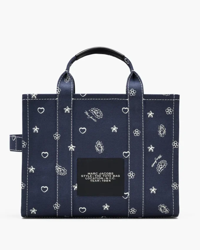 The Tote Bag mediano de lona Bandana The Tote Bag mediano de lona Bandana