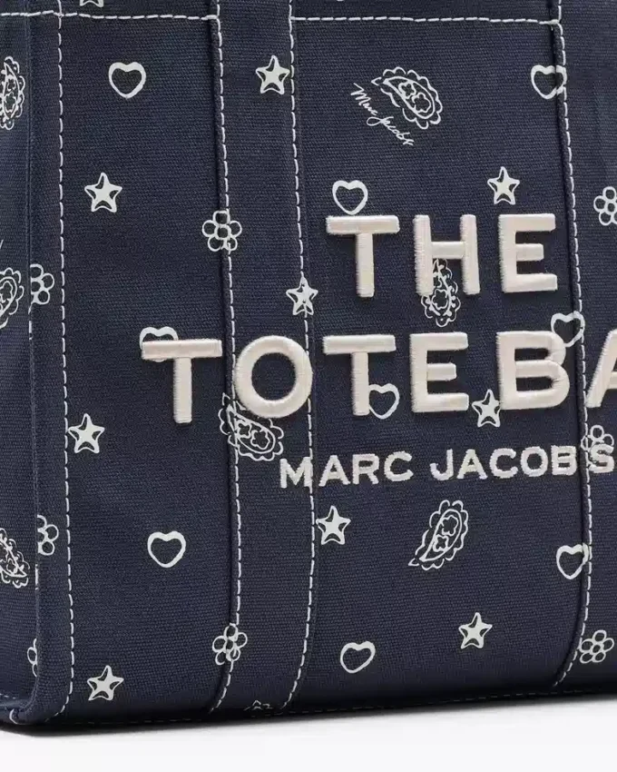 The Tote Bag mediano de lona Bandana The Tote Bag mediano de lona Bandana