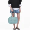The Tote Bag mediano de nailon acolchado The Tote Bag mediano de nailon acolchado
