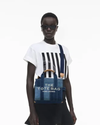 The Tote Bag pequeño de denim The Tote Bag pequeño de denim