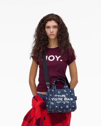 The Tote Bag pequeño de lona Bandana The Tote Bag pequeño de lona Bandana