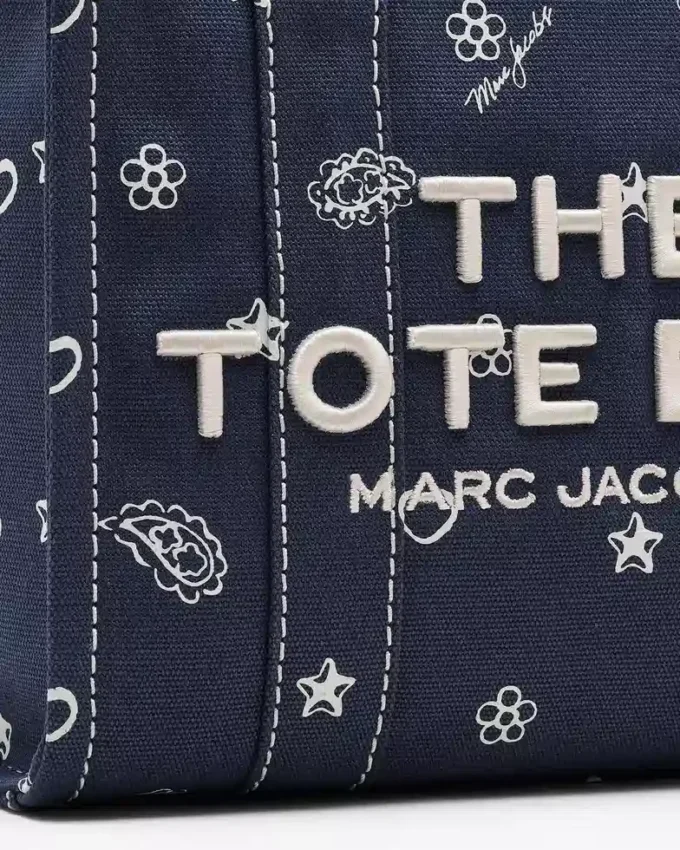 The Tote Bag pequeño de lona Bandana