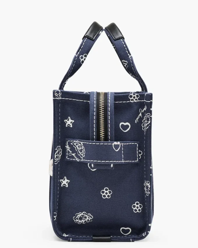 The Tote Bag pequeño de lona Bandana