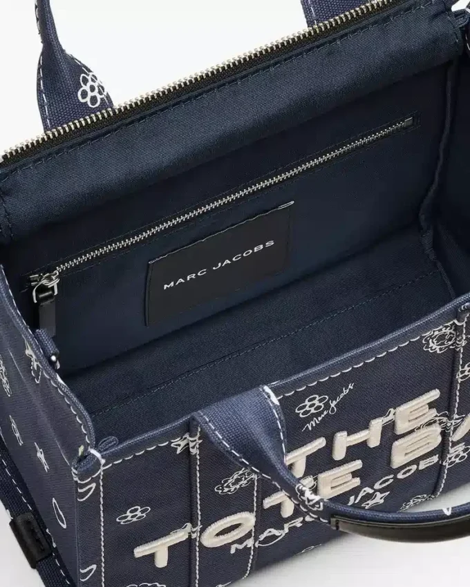 The Tote Bag pequeño de lona Bandana