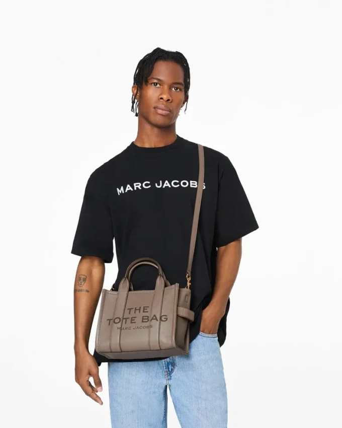 The Tote Bag pequeño de piel