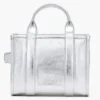 The Tote Bag pequeño de piel metalizada The Tote Bag pequeño de piel metalizada