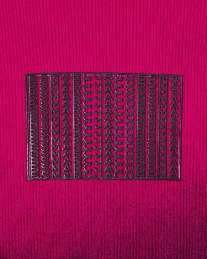 Vestido camiseta encogido con efecto ombré