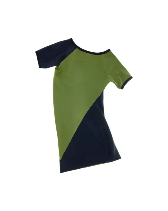 Vestido camiseta retorcido