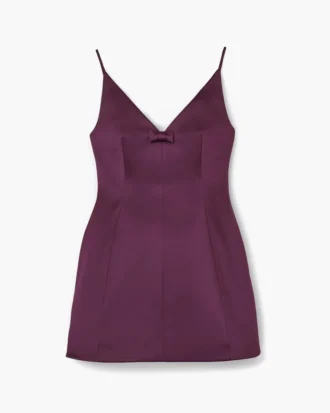 Vestido con lazo de satén