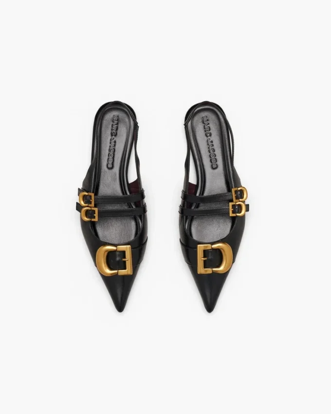 Zapatos de tacón con talón abierto